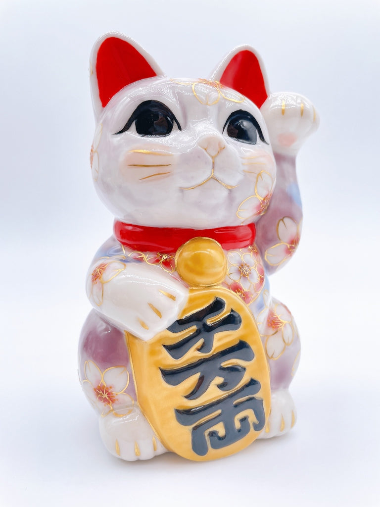 日本清水燒招財貓 櫻