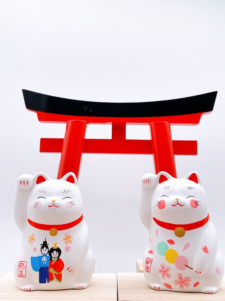 日本谷中堂招財貓 歲時記1至12月