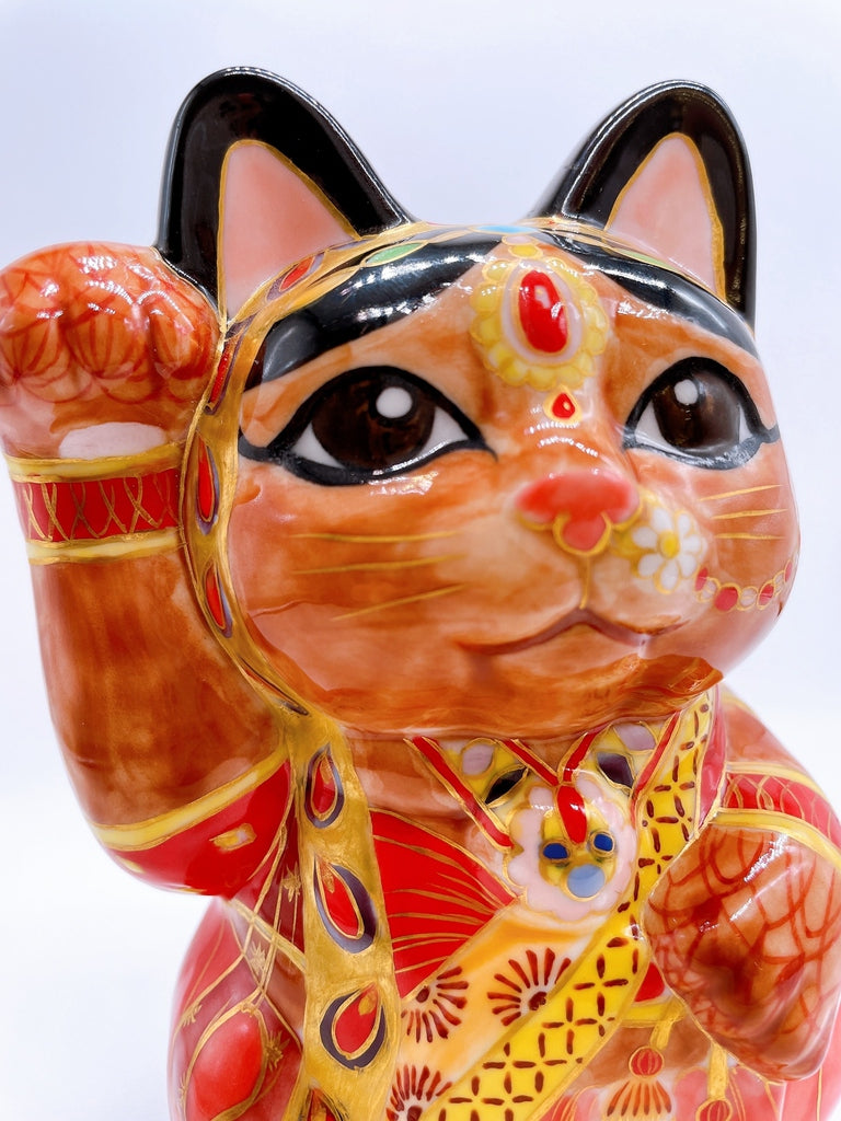 日本清水烧招财猫民族