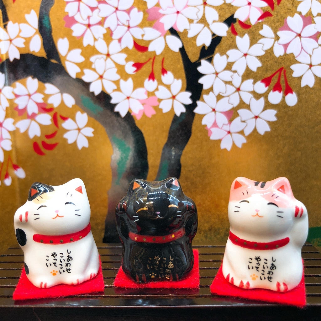 日本六福臨門招財貓