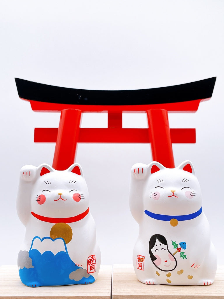 日本谷中堂招財貓 歲時記1至12月