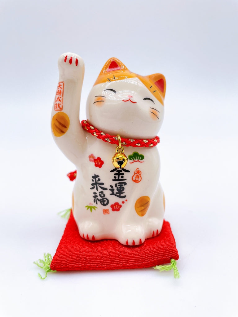 日本彩繪萬金運來福招財貓