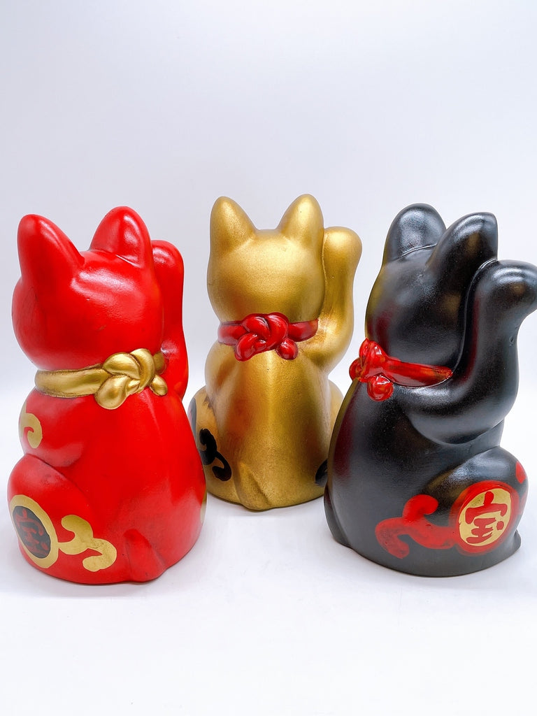 日本瀬戸古色吉祥招财猫