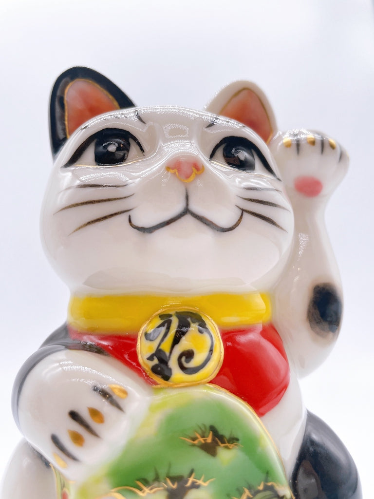 日本清水燒招財貓  松竹梅