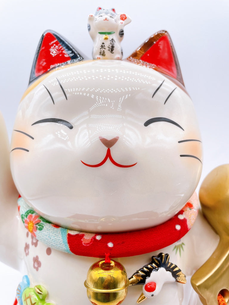 日本彩繪招福大開運招財貓11.5號