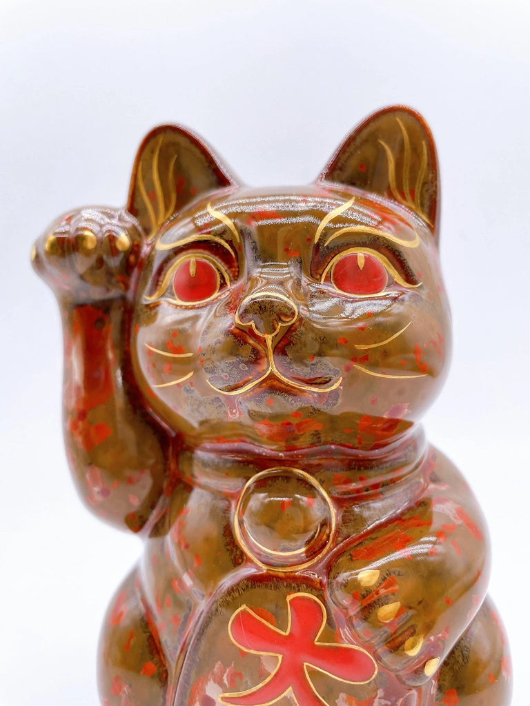 日本清水烧招财猫古色大吉