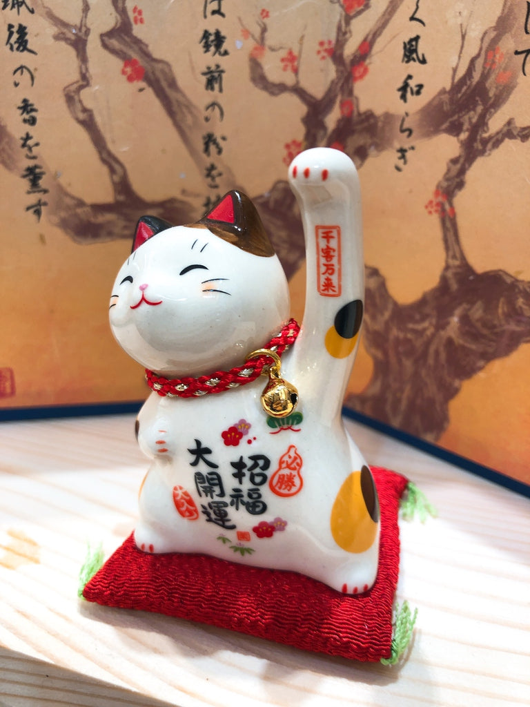 日本彩繪萬福金運來福招財貓 小號