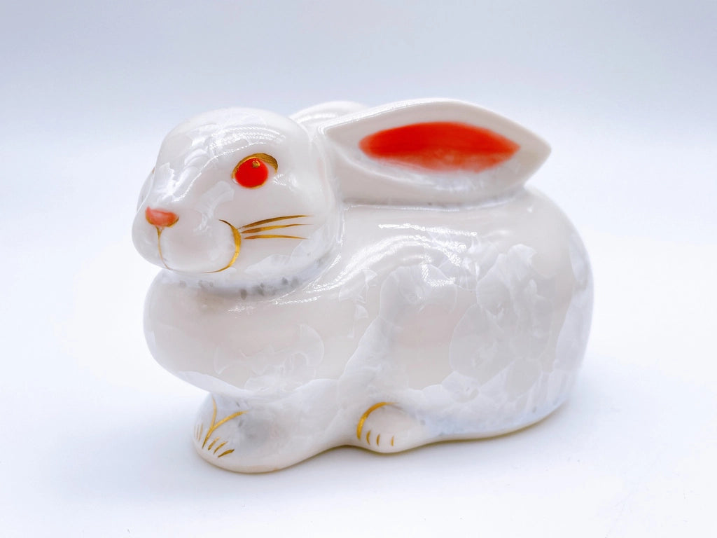 日本清水燒花結晶 兔年 卯
