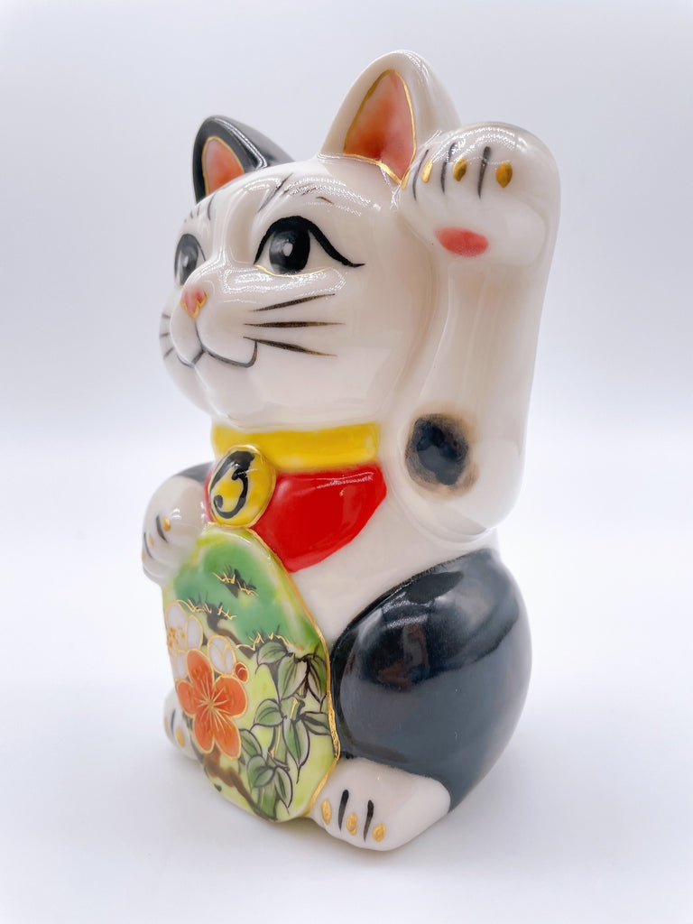 日本清水燒招財貓  松竹梅
