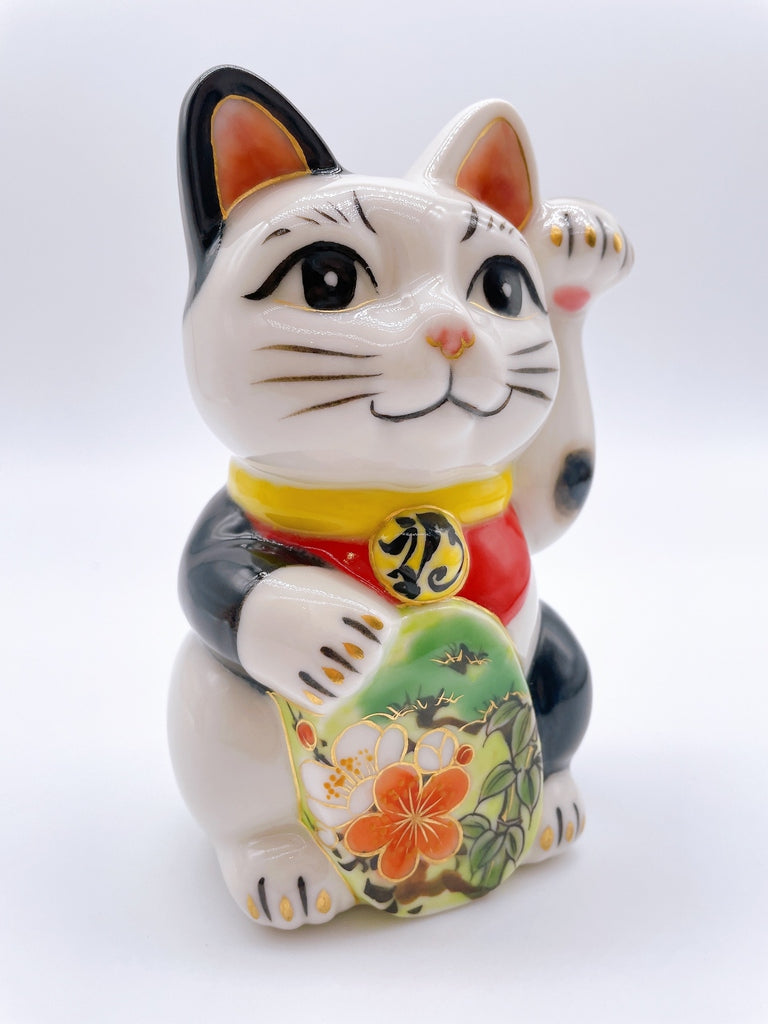 日本清水燒招財貓  松竹梅