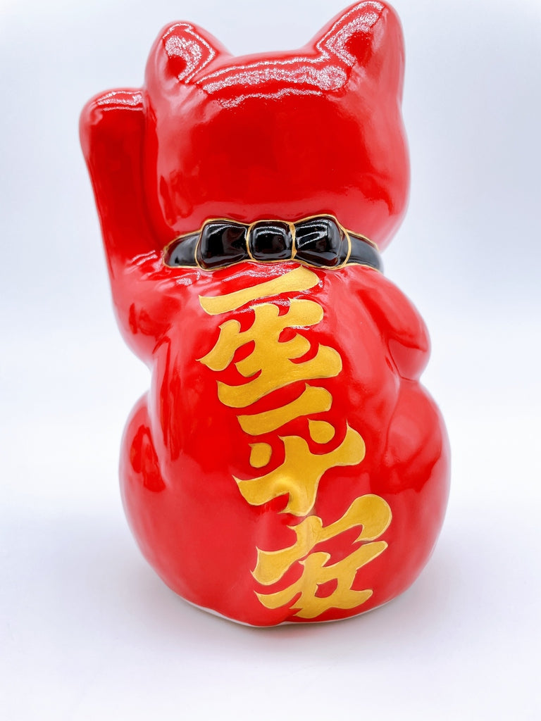 日本清水烧招财猫达摩
