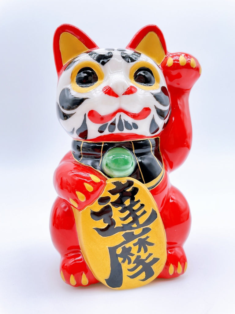 日本清水烧招财猫达摩